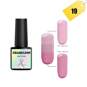 Temperature Change Gel Lacquer Gel Nail Polish---Mood Change Color Hybrid Varnish