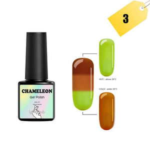 Temperature Change Gel Lacquer Gel Nail Polish---Mood Change Color Hybrid Varnish