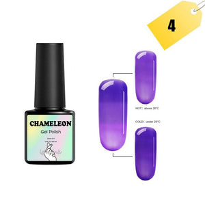 Temperature Change Gel Lacquer Gel Nail Polish---Mood Change Color Hybrid Varnish