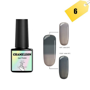 Temperature Change Gel Lacquer Gel Nail Polish---Mood Change Color Hybrid Varnish