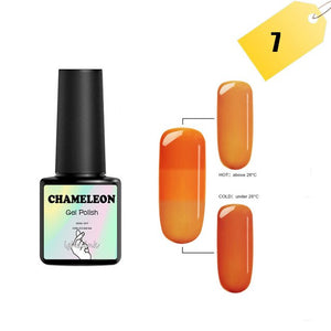 Temperature Change Gel Lacquer Gel Nail Polish---Mood Change Color Hybrid Varnish