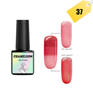 Temperature Change Gel Lacquer Gel Nail Polish---Mood Change Color Hybrid Varnish