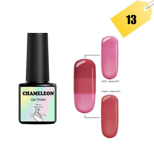 Temperature Change Gel Lacquer Gel Nail Polish---Mood Change Color Hybrid Varnish