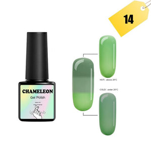 Temperature Change Gel Lacquer Gel Nail Polish---Mood Change Color Hybrid Varnish