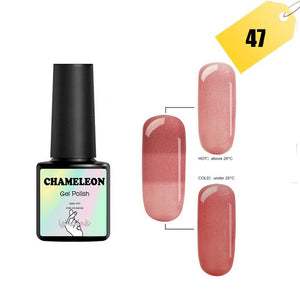 Temperature Change Gel Lacquer Gel Nail Polish---Mood Change Color Hybrid Varnish