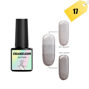 Temperature Change Gel Lacquer Gel Nail Polish---Mood Change Color Hybrid Varnish