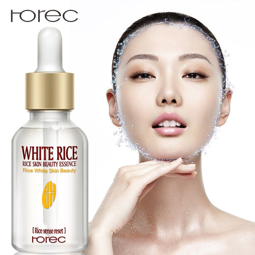 Great for Collagen! Made with White Rice A Face Serum with Hyaluronic Acid Essence Shrinks Pores & Moisturizes, Controls Oil & Anti-Wrinkle Skin Care agent