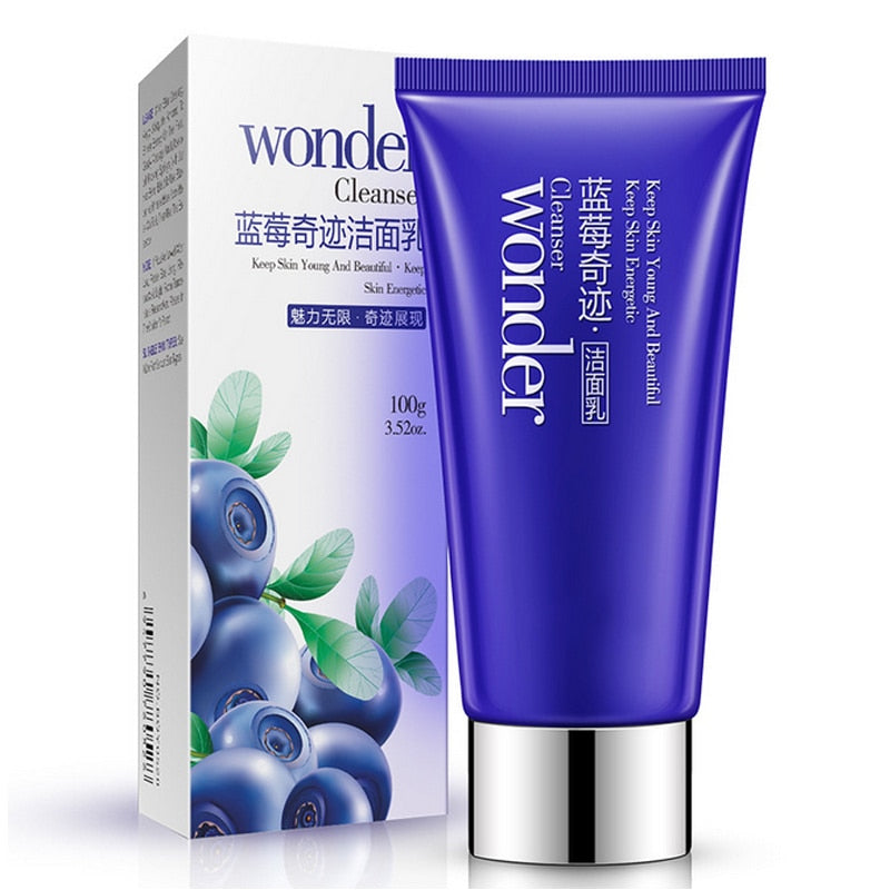 Blueberry Facial Cleanser with Plant Extracts